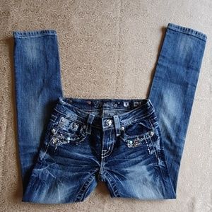 Miss me girl skinny jeans